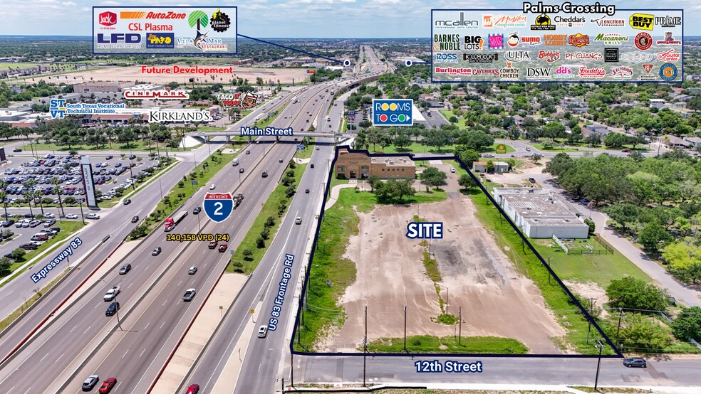More Photos Of 1324 W Expressway 83, McAllen Freestanding For Sale