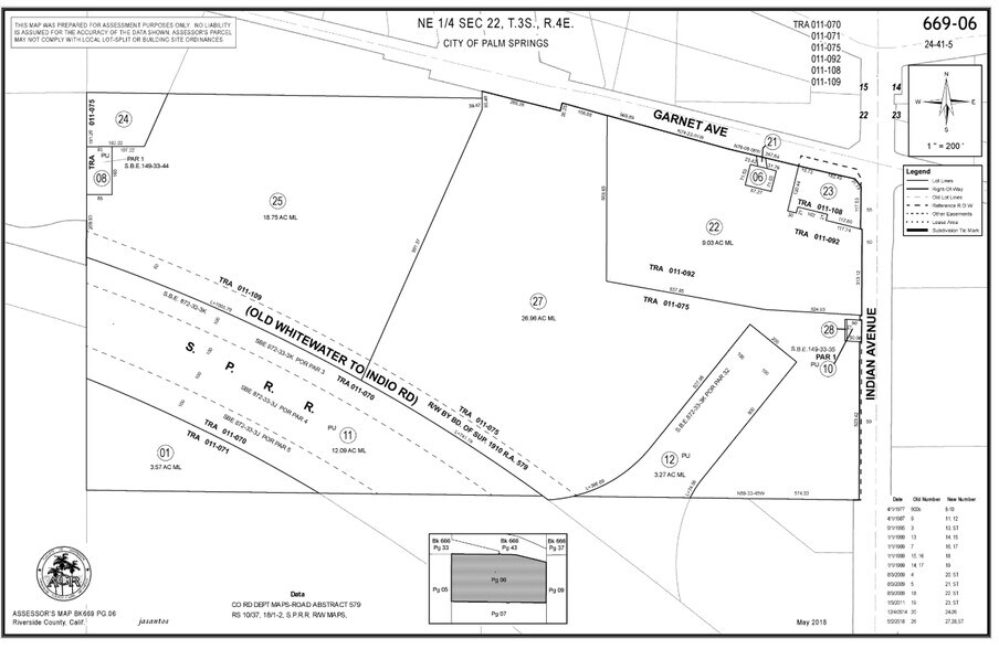 More Photos Of 595 Garnet Ave, Palm Springs Land For Sale