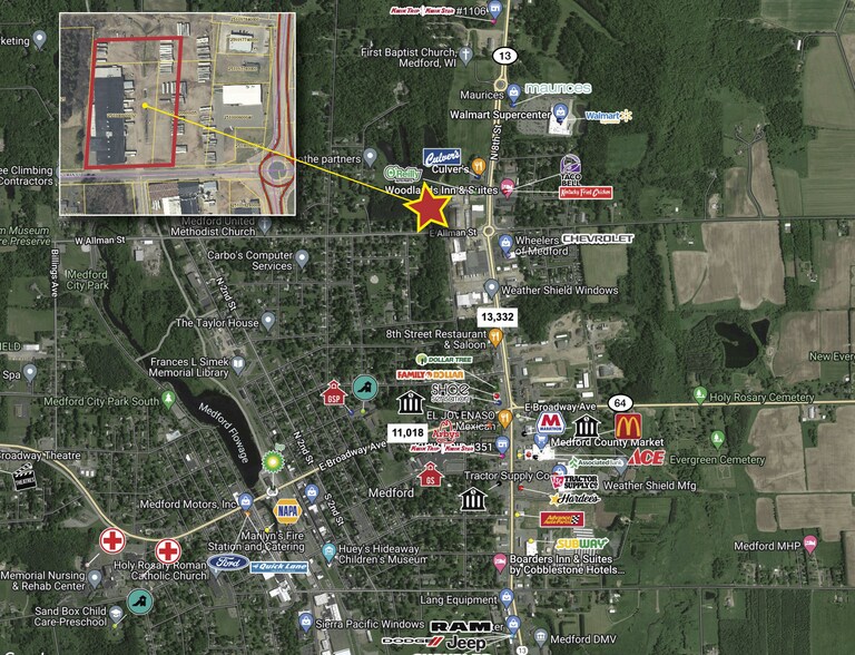More Photos Of 675 E Allman St, Medford Warehouse For Lease