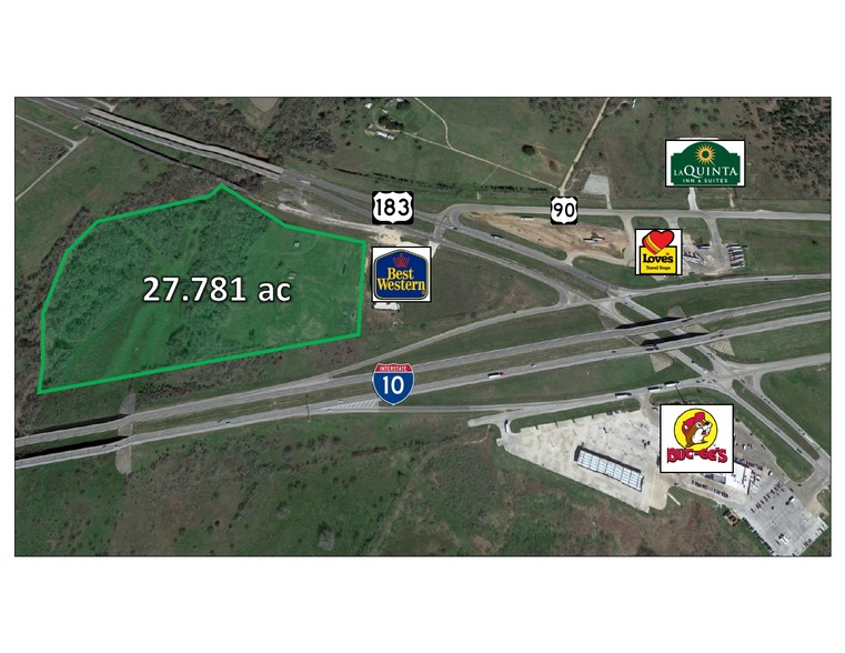 Primary Photo Of NW Corner Of IH-10 & Hwy 183, Luling Land For Sale