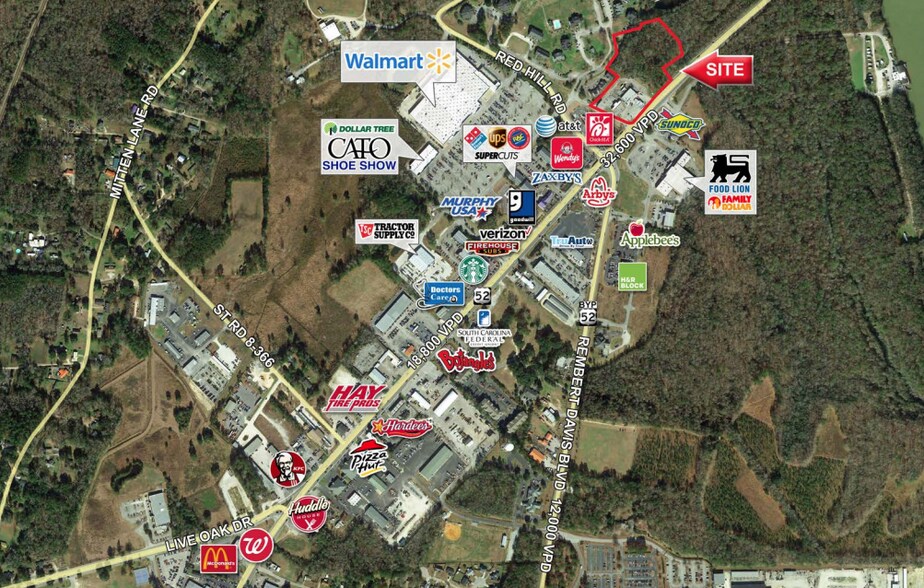 Primary Photo Of 605 N Highway 52, Moncks Corner Land For Lease