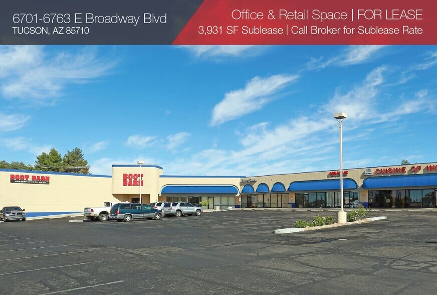 More Photos Of 6701-6763 E Broadway Blvd, Tucson Unknown For Lease