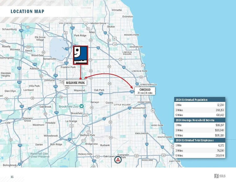 More Photos Of 200 W North Ave, Melrose Park Freestanding For Sale