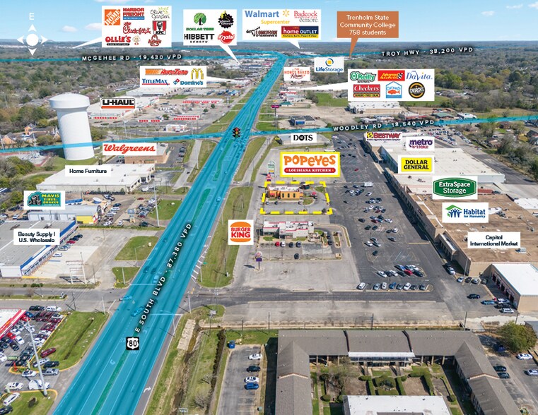 More Photos Of 2248 E South Blvd, Montgomery Fast Food For Sale