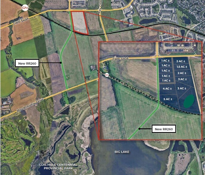 More Photos Of Ray Gibbon Drive & Giroux Rd, St. Albert Land For Sale