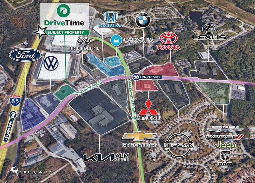 More Photos Of 4295 Jonesboro Rd, Union City Auto Dealership For Sale