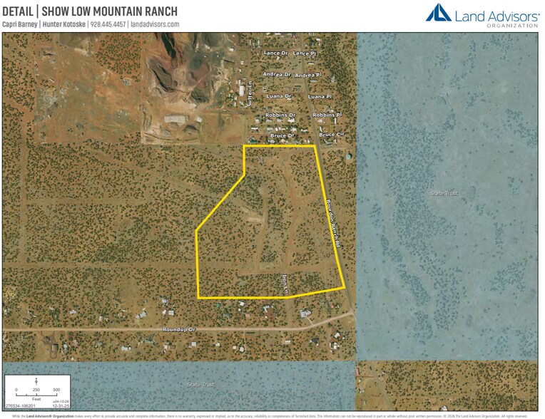 More Photos Of NNWC of Bourdon Ranch Road at Roundup Dr, Show Low Land For Sale