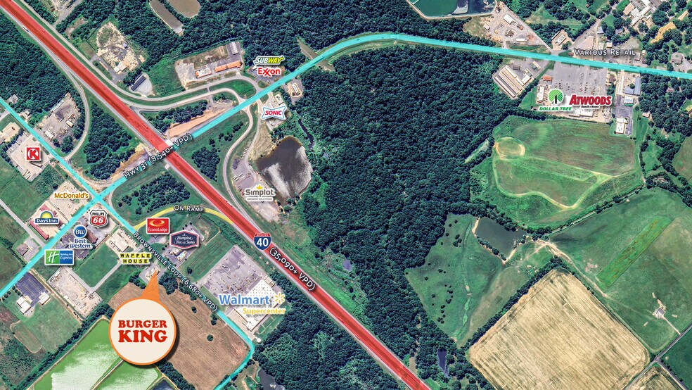 More Photos Of 145 Brownsville Loop, Lonoke Fast Food For Sale