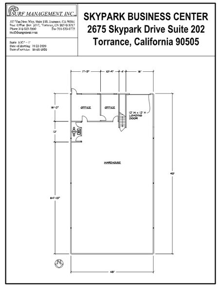 More Photos Of 2675 Skypark Dr, Torrance Light Manufacturing For Lease