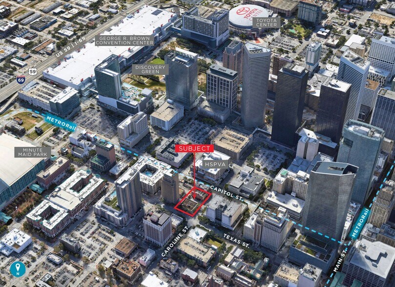 Primary Photo Of 1300 Texas St, Houston Land For Sale