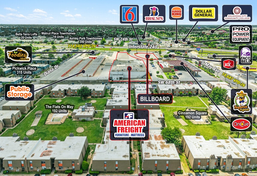 More Photos Of 2825 I-240 Service Road, Oklahoma City Storefront For Sale