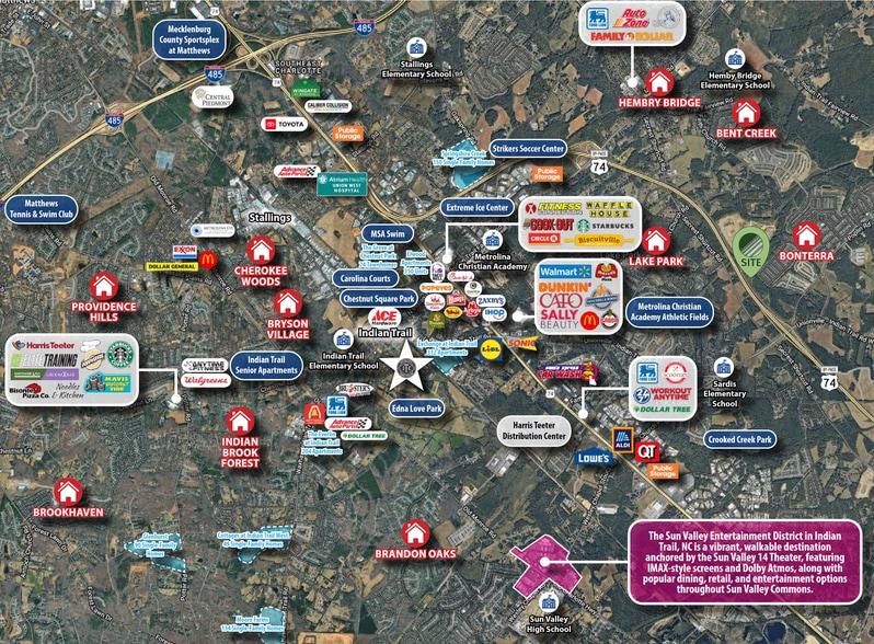 More Photos Of 6700 Secrest Short Cut Rd, Indian Trail Land For Sale