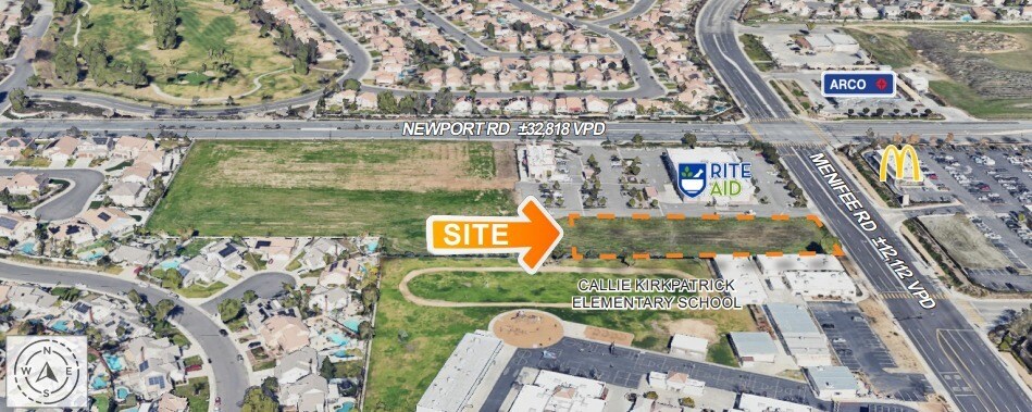 More Photos Of SWQ Newport Rd, Menifee General Retail For Lease