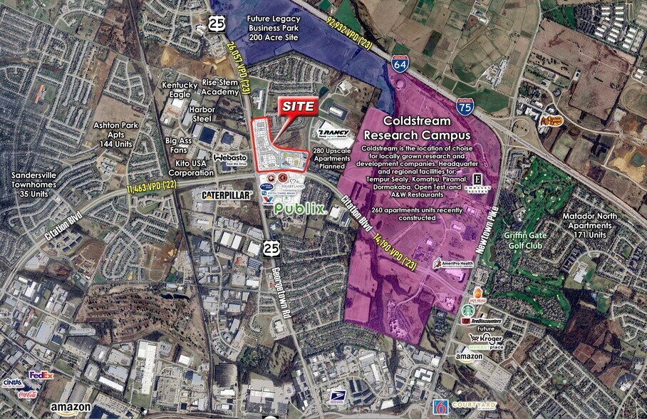 More Photos Of 2450 Georgetown, Lexington Land For Lease
