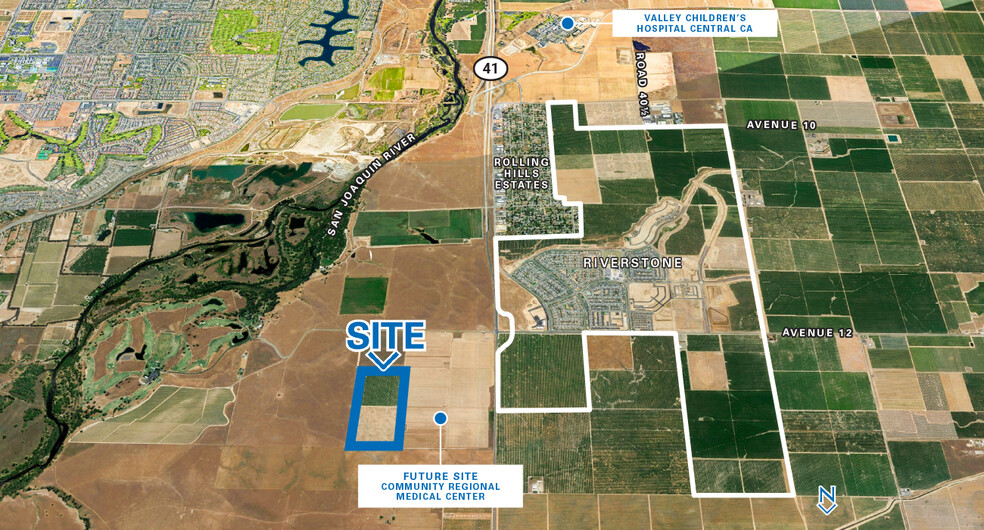 Primary Photo Of Avenue 12 & HWY 41, Madera Land For Sale