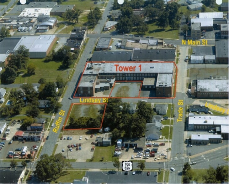 More Photos Of 225 W Trade St, Burlington Warehouse For Sale