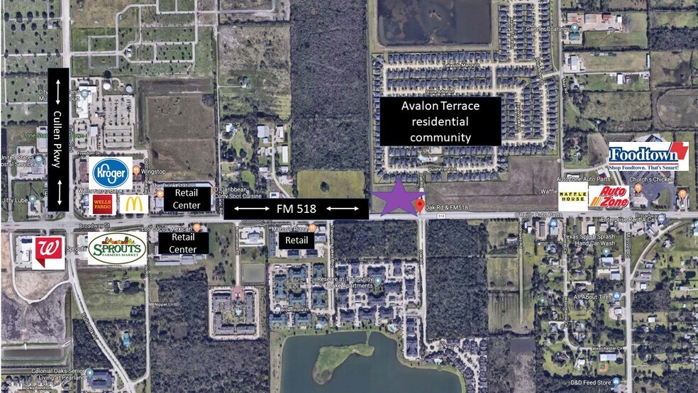 More Photos Of 7713 Broadway St, Pearland General Retail For Lease