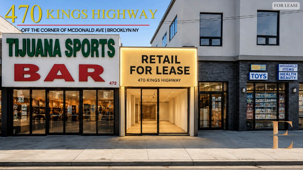 More Photos Of 470-476 Kings Hwy, Brooklyn Storefront Retail Office For Lease