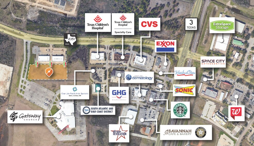 Primary Photo Of 780 Clear Lake City Blvd, Webster Land For Sale