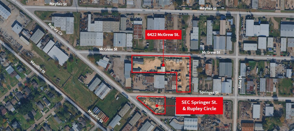 Primary Photo Of 6422 McGrew St, Houston Land For Sale