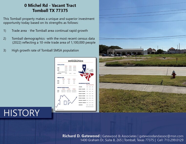 More Photos Of Johnson & Michels Rd, Tomball Land For Sale