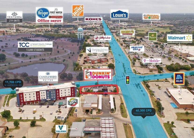 More Photos Of 1661 Precinct Line Rd, Hurst Restaurant For Sale