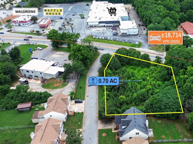 More Photos Of 4712 Redan Rd, Stone Mountain Land For Sale