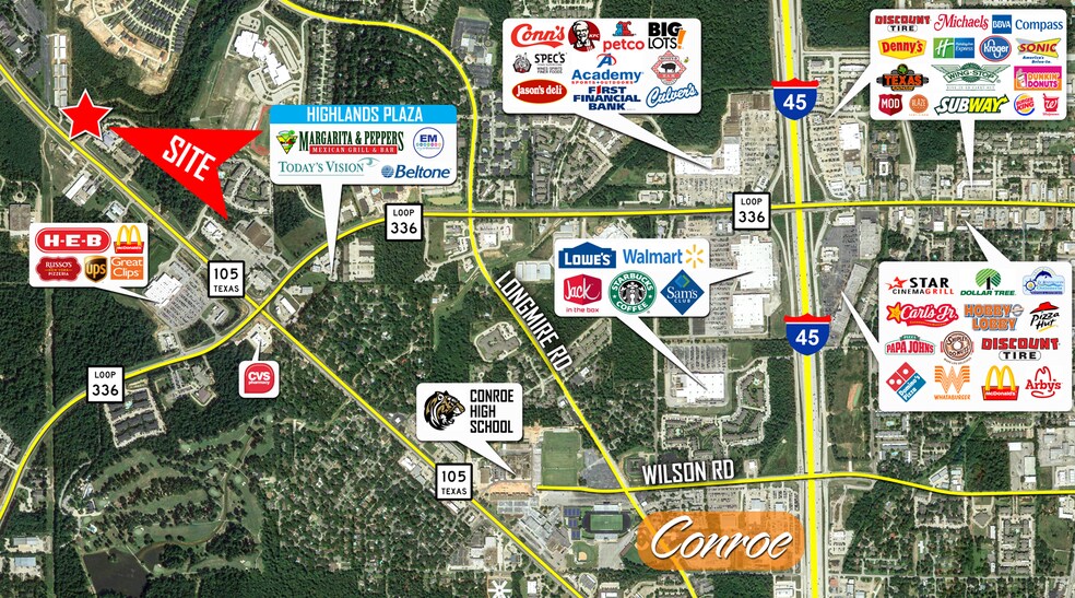 More Photos Of 1801 W White Oak Ter, Conroe Unknown For Lease