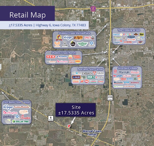 More Photos Of 0 Highway 6, Rosharon Land For Sale