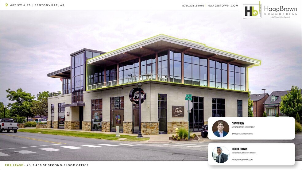 More Photos Of 402 SW A St, Bentonville Bank For Lease