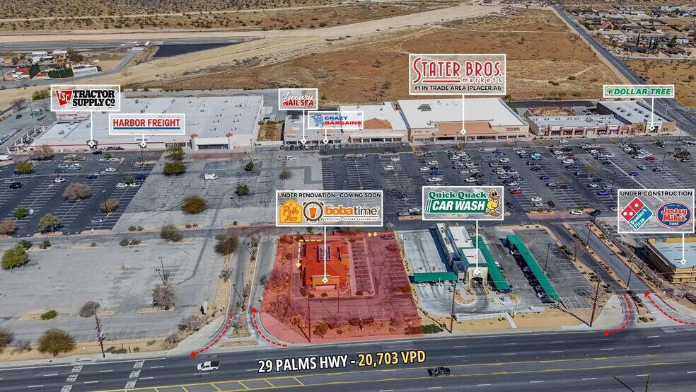 More Photos Of 58012 29 Palms Hwy, Yucca Valley Restaurant For Sale