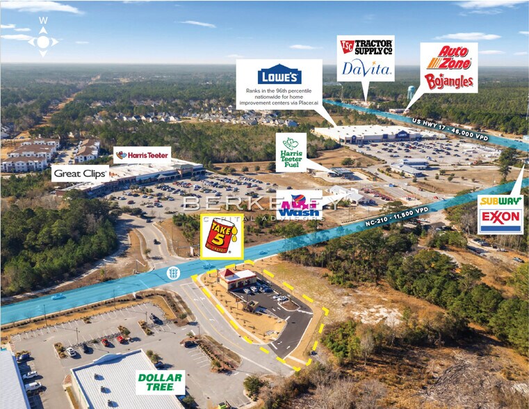 More Photos Of 269 NC Highway 210 E, Hampstead General Retail For Sale