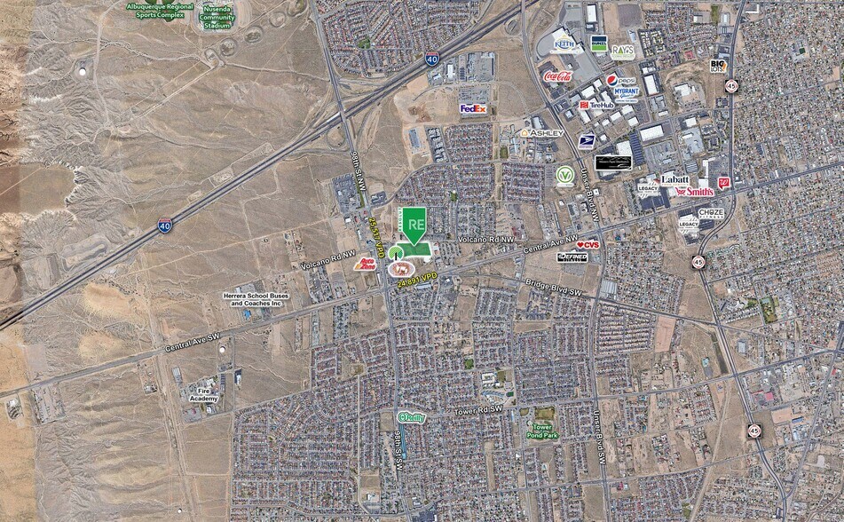 More Photos Of 9525 Central Ave NW, Albuquerque Land For Lease