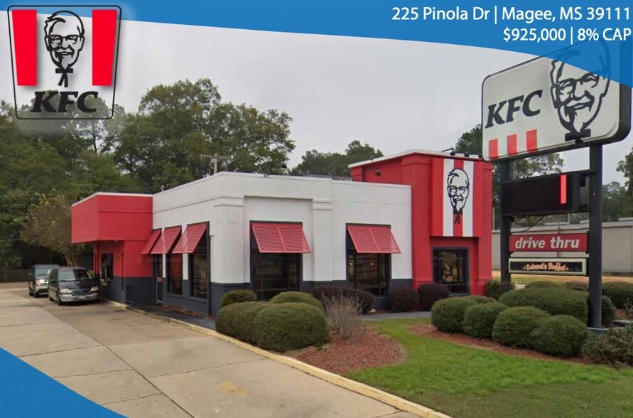 Primary Photo Of 225 Pinola Dr SE, Magee Fast Food For Sale