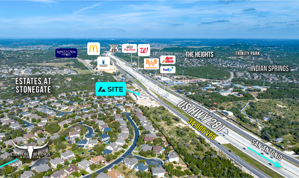 More Photos Of 252191 N US HWY 281, San Antonio Storefront For Lease