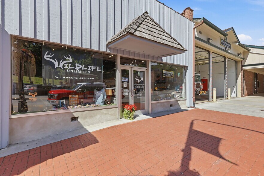 Primary Photo Of 713 W King St, Boone Storefront For Sale