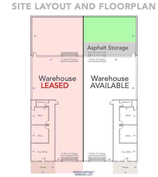 More Photos Of 33219 Sweetgum Ln, Magnolia Warehouse For Lease