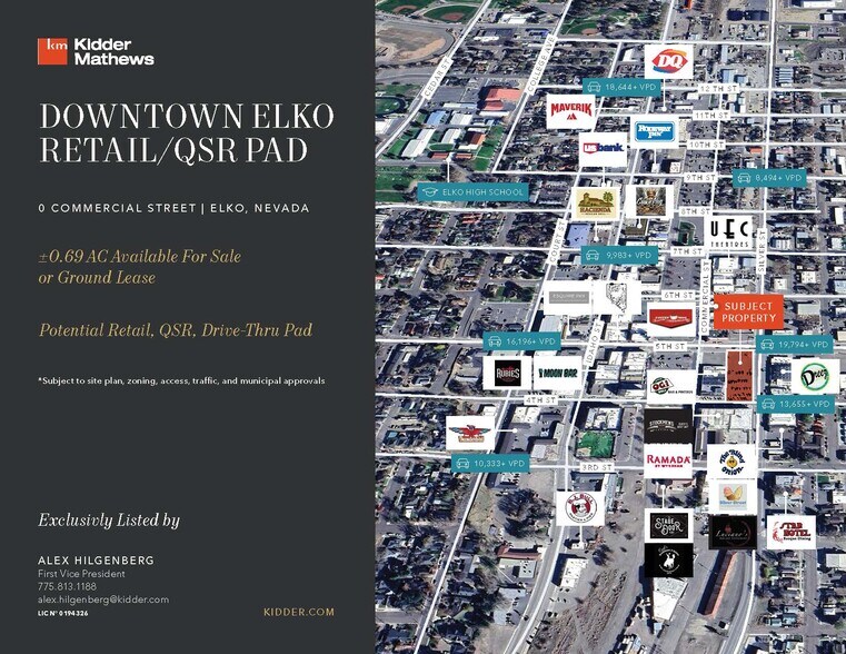 Primary Photo Of 0 Commercial St, Elko Land For Sale