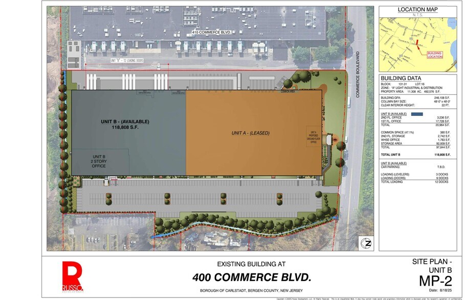 More Photos Of 400 Commerce Blvd, Carlstadt Warehouse For Lease