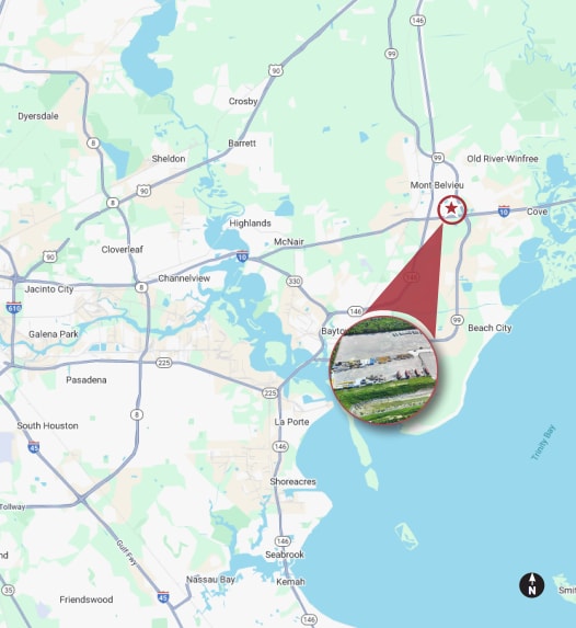 More Photos Of 11603 E E-10 Frontage Rd, Baytown Land For Lease