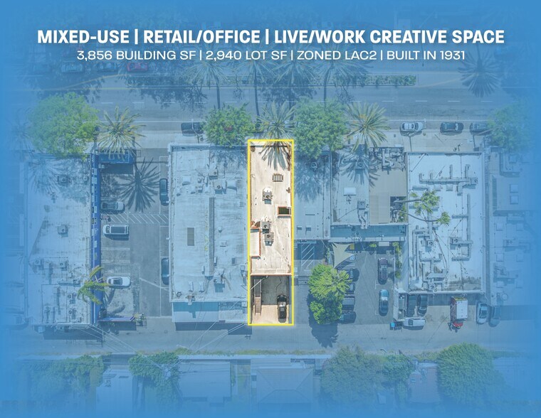 More Photos Of 734-736 N Highland Ave, Los Angeles Storefront Retail Office For Sale