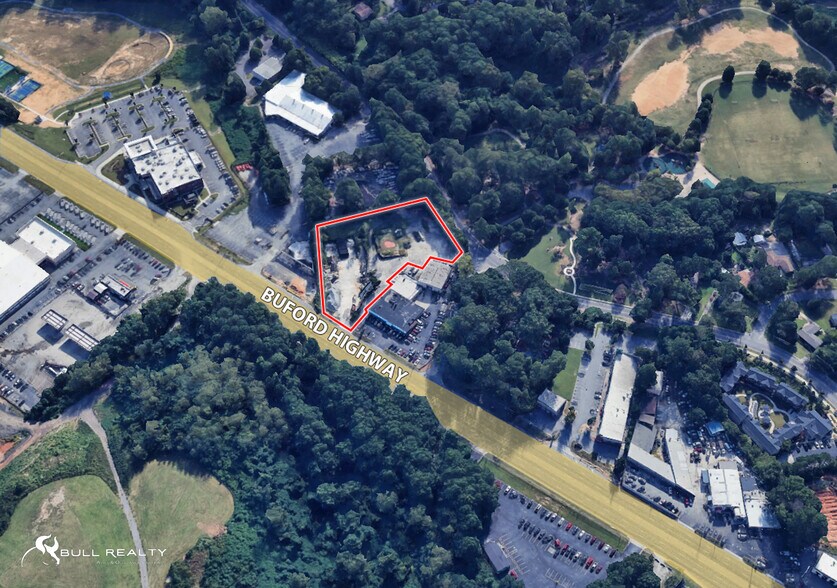 More Photos Of 4391 Buford Hwy, Chamblee Land For Lease