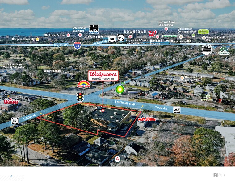 More Photos Of 235 E Mercury Blvd, Hampton Freestanding For Sale