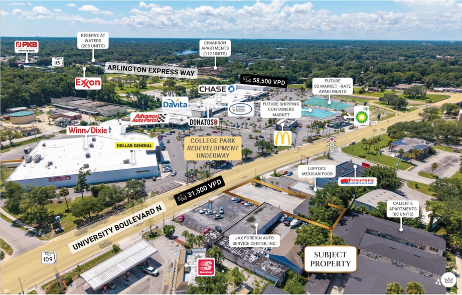 More Photos Of 1030 University Blvd N, Jacksonville Restaurant For Lease