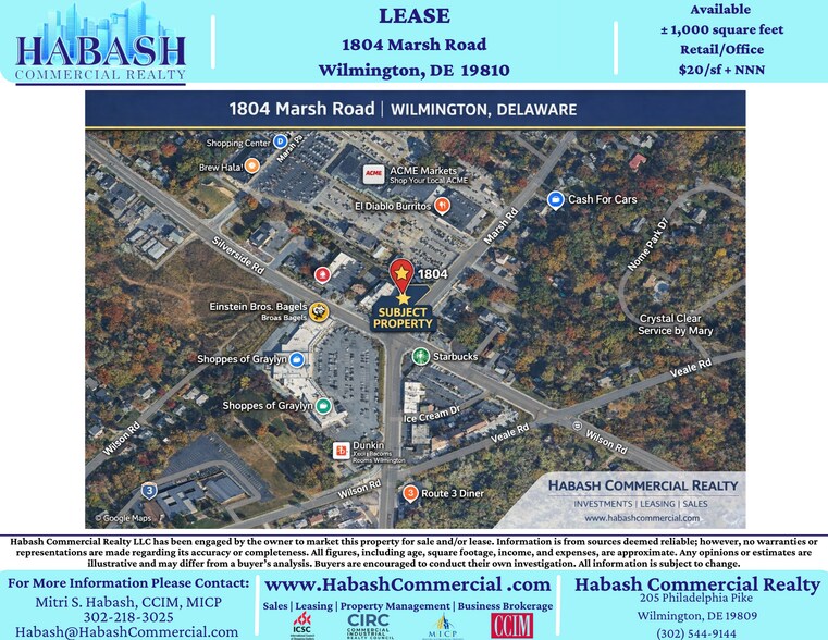 More Photos Of 1802-1810 Marsh Rd, Wilmington Unknown For Lease
