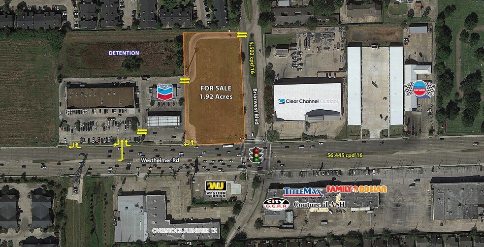 Primary Photo Of Westheimer Rd & Briarwest Blvd, Houston Land For Sale