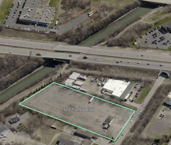 Primary Photo Of 522 Trolley Blvd, Rochester Auto Salvage Facility For Sale