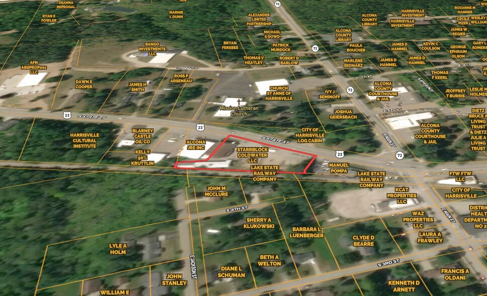 More Photos Of 117 U.S. 23 Hwy, Harrisville General Retail For Sale