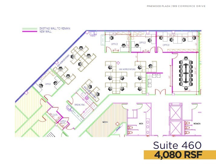 More Photos Of 1919 Commerce Dr, Hampton Office For Lease