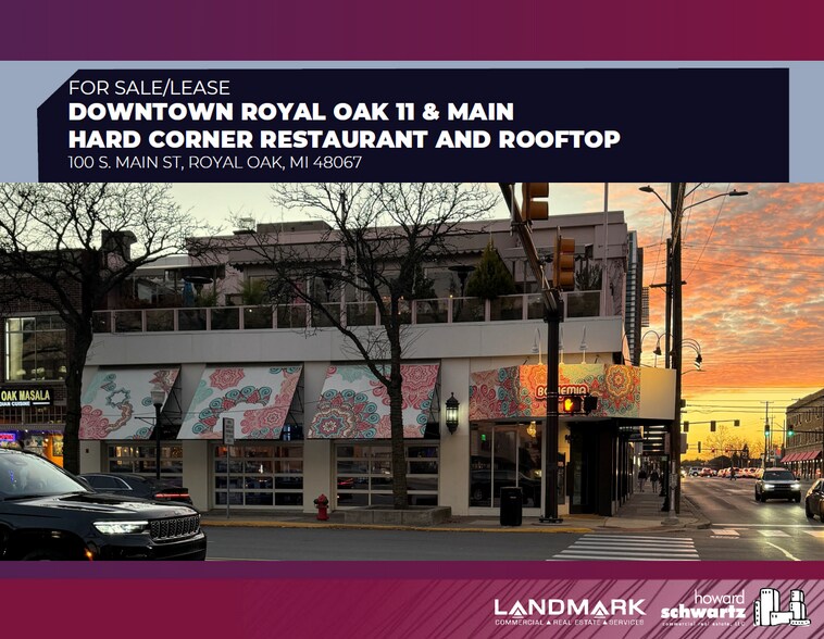 Primary Photo Of 100 S Main St, Royal Oak Restaurant For Sale